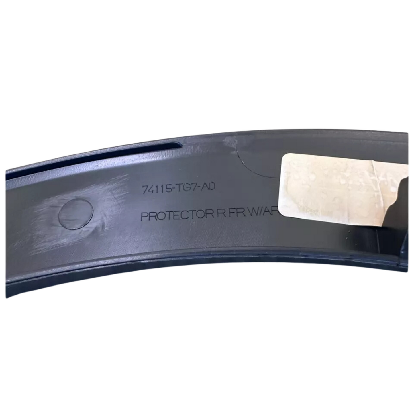 2016 - 2021 HONDA PILOT & RIDGELINE FRONT RIGHT FENDER WHEEL ARCH PROTECTOR OEM