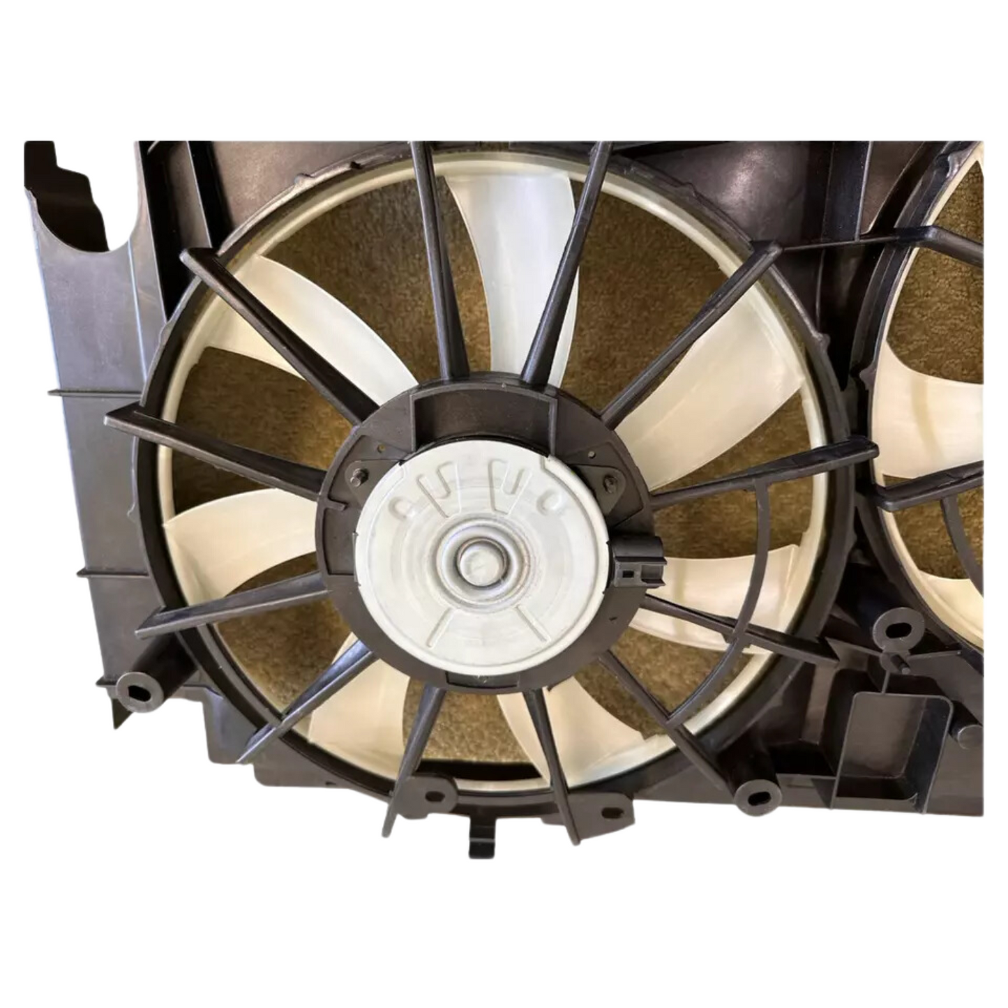 2013-2018 Toyota RAV4 Dual Radiator Condenser Cooling Fan Motor Assembly